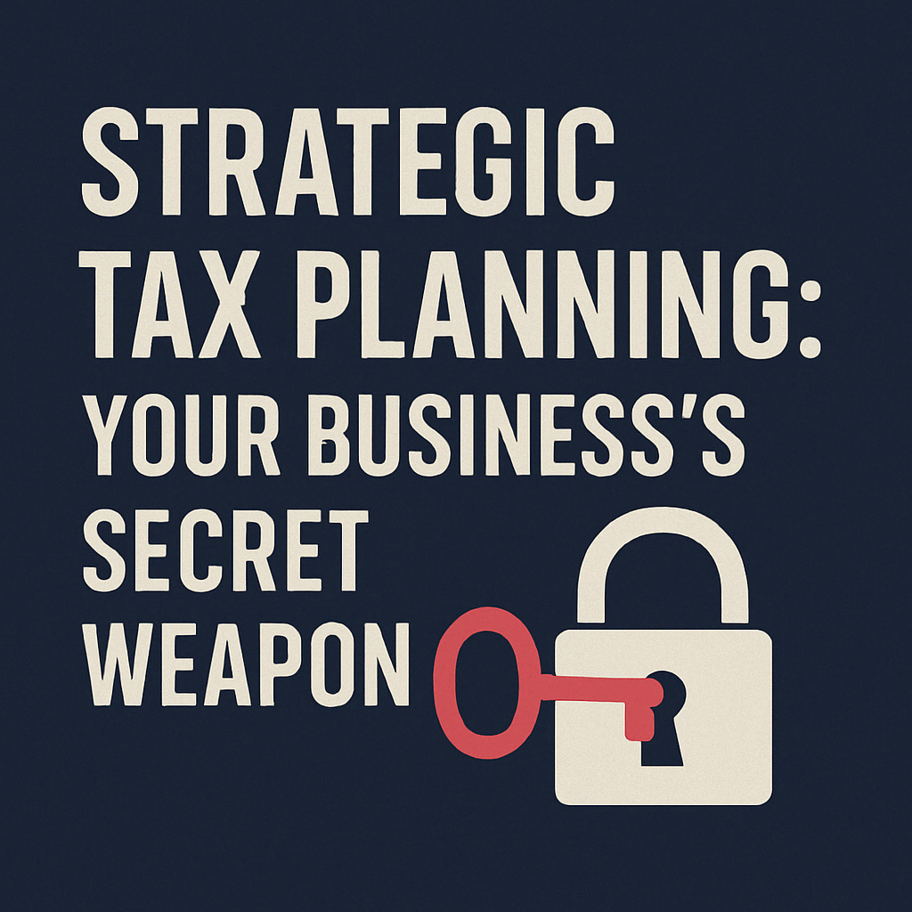 Strategic Tax Planning: Your Business’s Secret Weapon